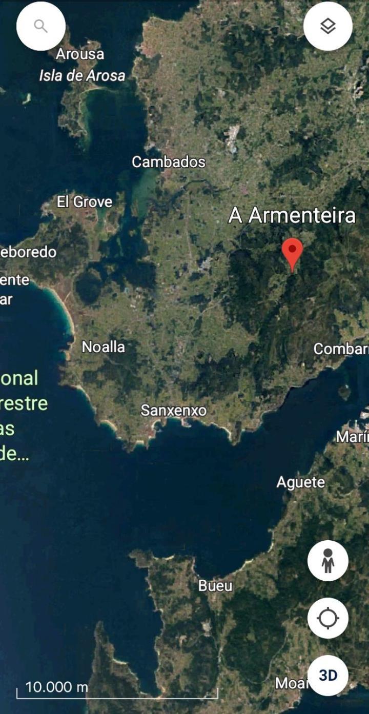 Habitacion En A Armenteira Ideal Peregrinos Lejlighed Meis Eksteriør billede